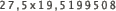 27,5x19,5199508