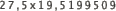 27,5x19,5199509