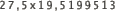 27,5x19,5199513