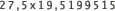 27,5x19,5199515