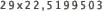 29x22,5199503