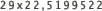 29x22,5199522