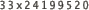 33x24199520