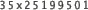 35x25199501