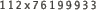 112x76199933
