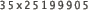35x25199905