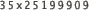 35x25199909