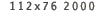 112x76 2000