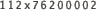 112x76200002