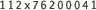 112x76200041