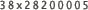 38x28200005