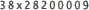 38x28200009