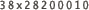 38x28200010