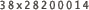 38x28200014