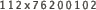 112x76200102