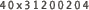 40x31200204