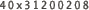 40x31200208
