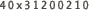 40x31200210