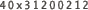 40x31200212