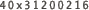 40x31200216