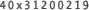 40x31200219