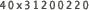 40x31200220