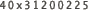 40x31200225