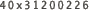 40x31200226