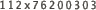112x76200303