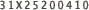 31X25200410