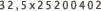 32,5x25200402