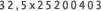 32,5x25200403