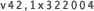 v42,1x322004