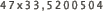 47x33,5200504