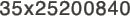 35x25200840