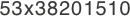 53x38201510