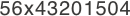 56x43201504