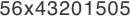 56x43201505
