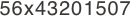56x43201507