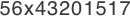 56x43201517