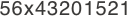56x43201521