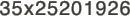35x25201926