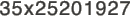 35x25201927