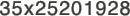 35x25201928