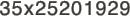 35x25201929
