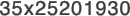 35x25201930