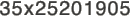 35x25201905