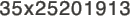 35x25201913
