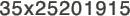 35x25201915