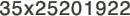 35x25201922
